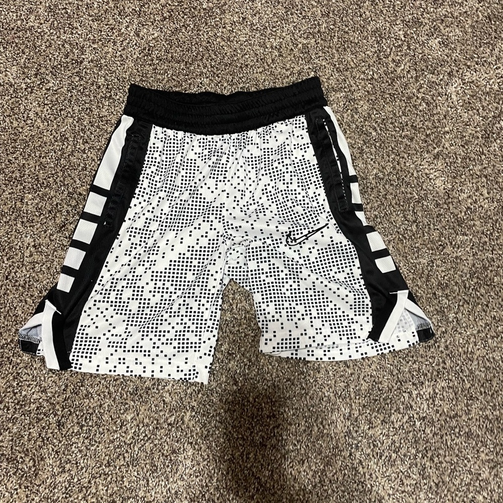 Girls Nike athletic shorts. Size Med.